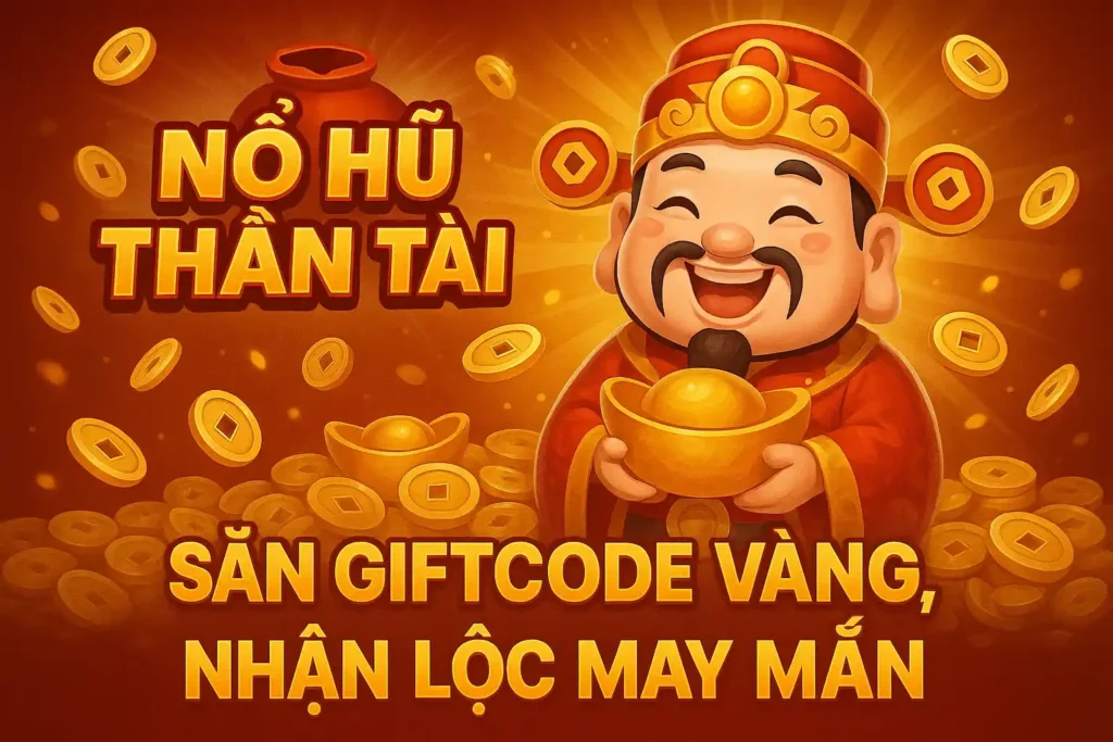 Code Nổ Hũ Thần Tài – Săn Giftcode Vàng, Nhận Lộc May Mắn 4 Code Nổ Hũ Thần Tài